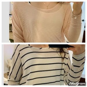 Long sleeve tops